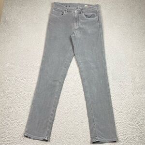 Faherty Stretch Terry 5 Pocket Pants Men's Size 30 Gray Slim Straight